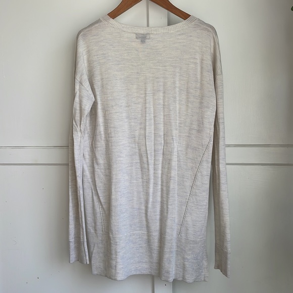 KINROSS Crew Neck 100% cashmere Featherweight Sweater - Picture 3 of 3